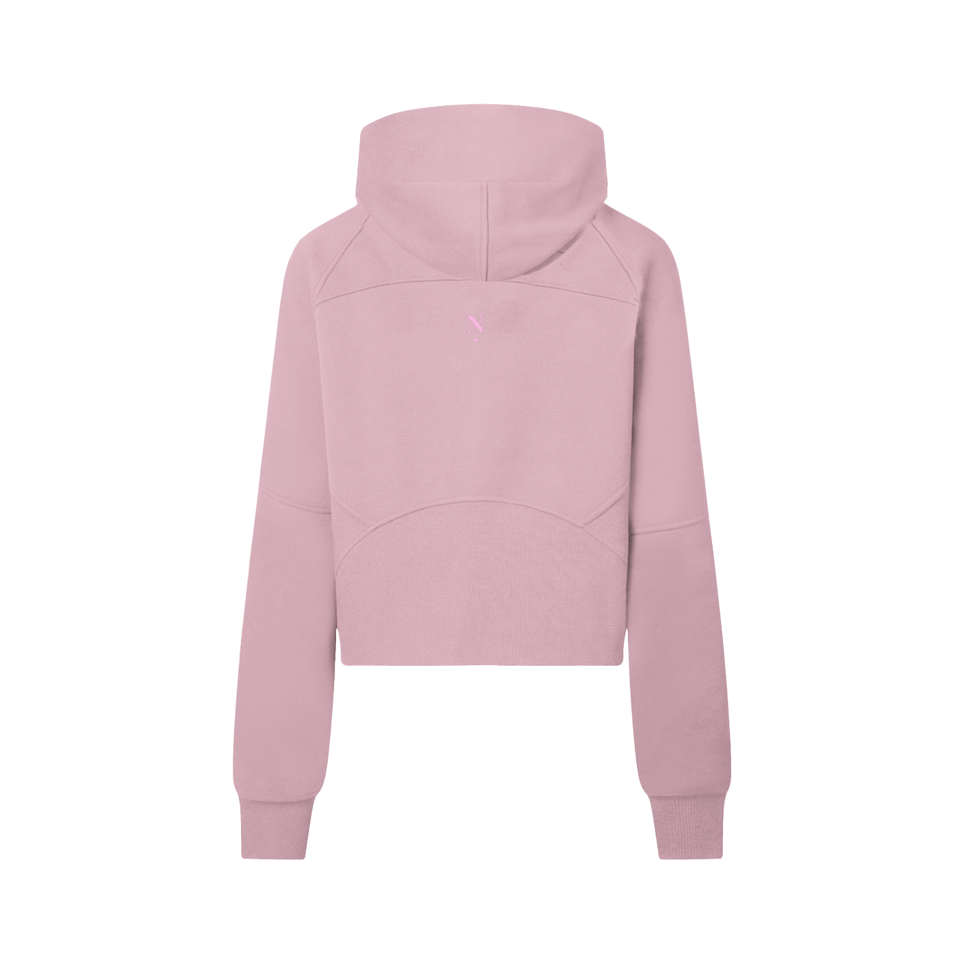 NETTYS Cropped Half-Zip Hoodie