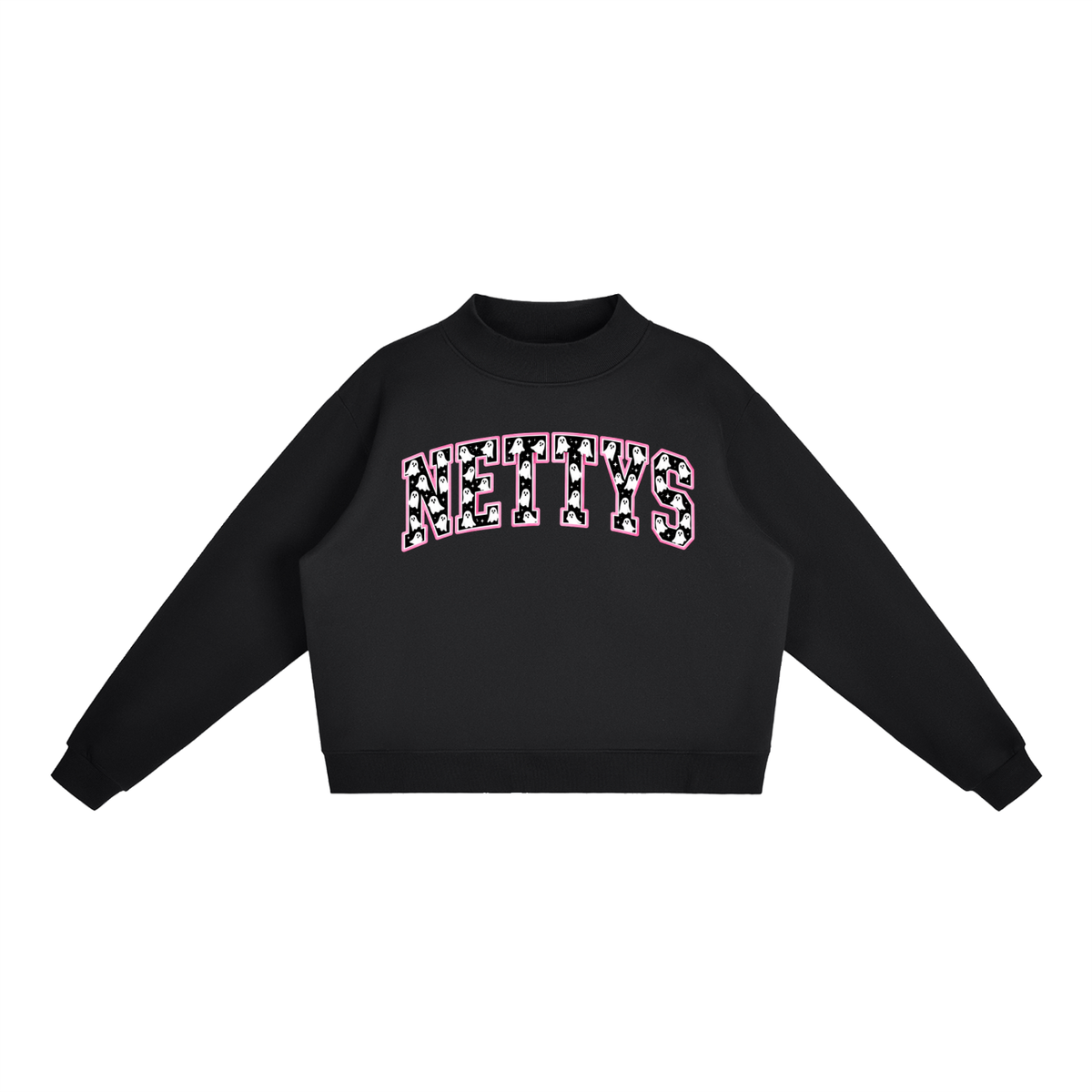Nettys Ghost Fleece Mock-Neck