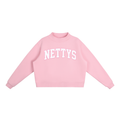 NETTYS Polka Dot Fleece Mock-Neck