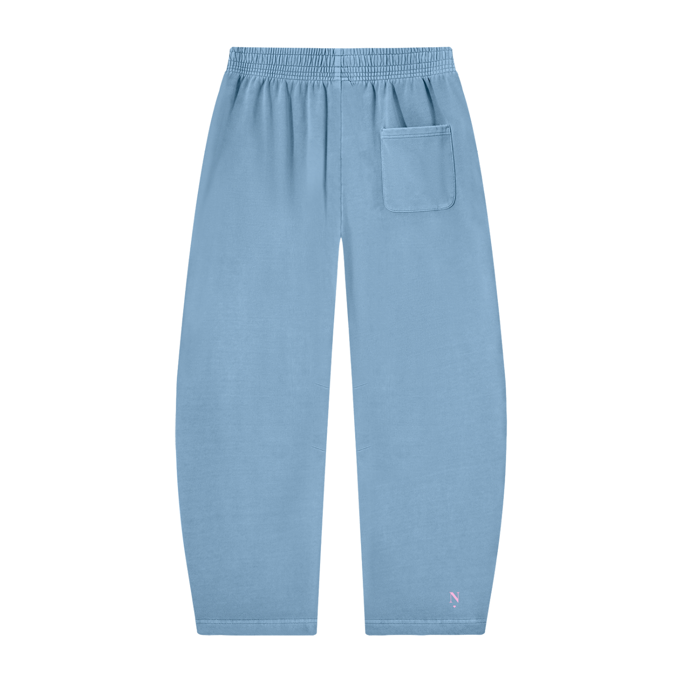 NETTYS Vintage Washed Barrel Leg Sweatpants