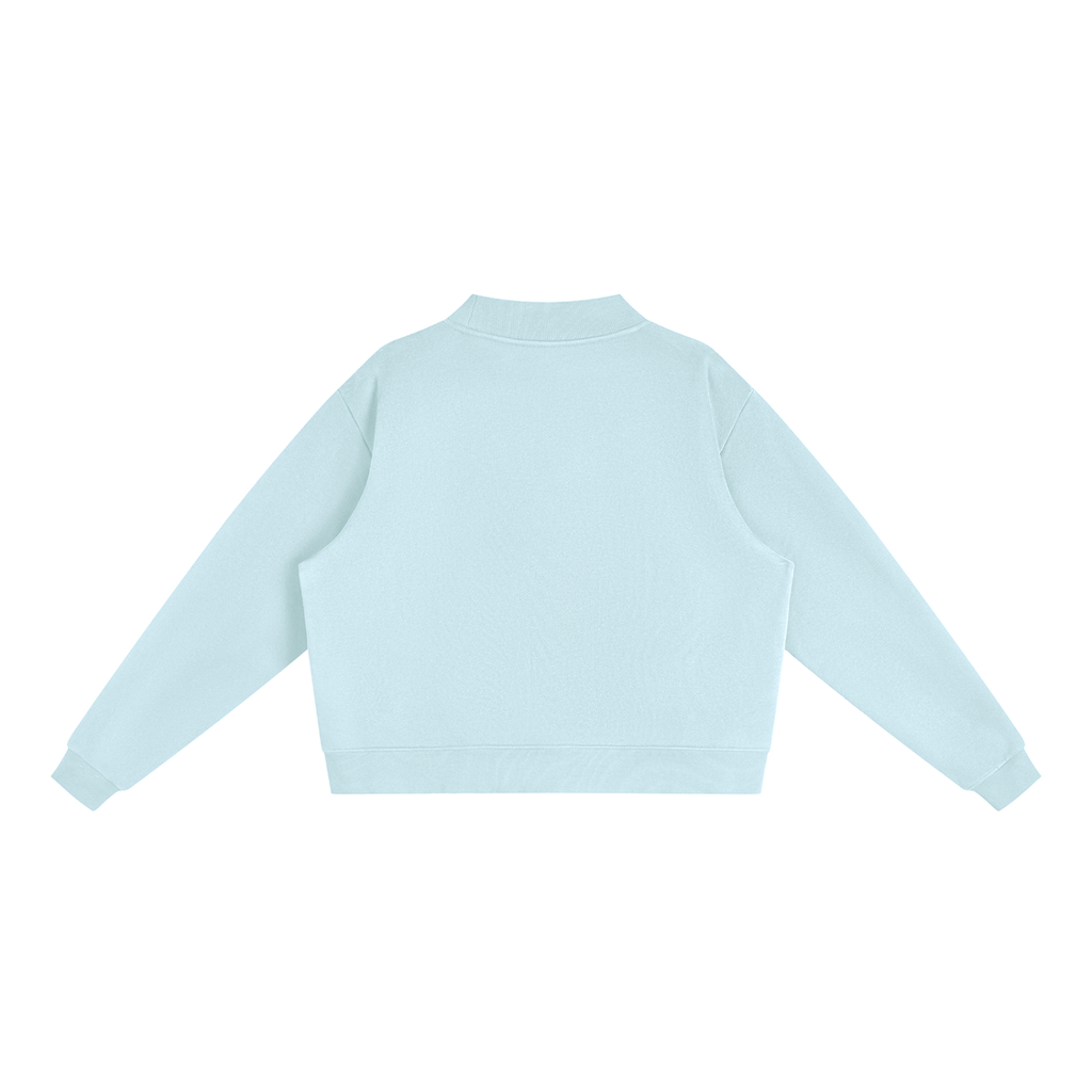 Nettys Teacher Fleece Mock-Neck