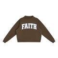Nettys Faith Fleece Mock-Neck