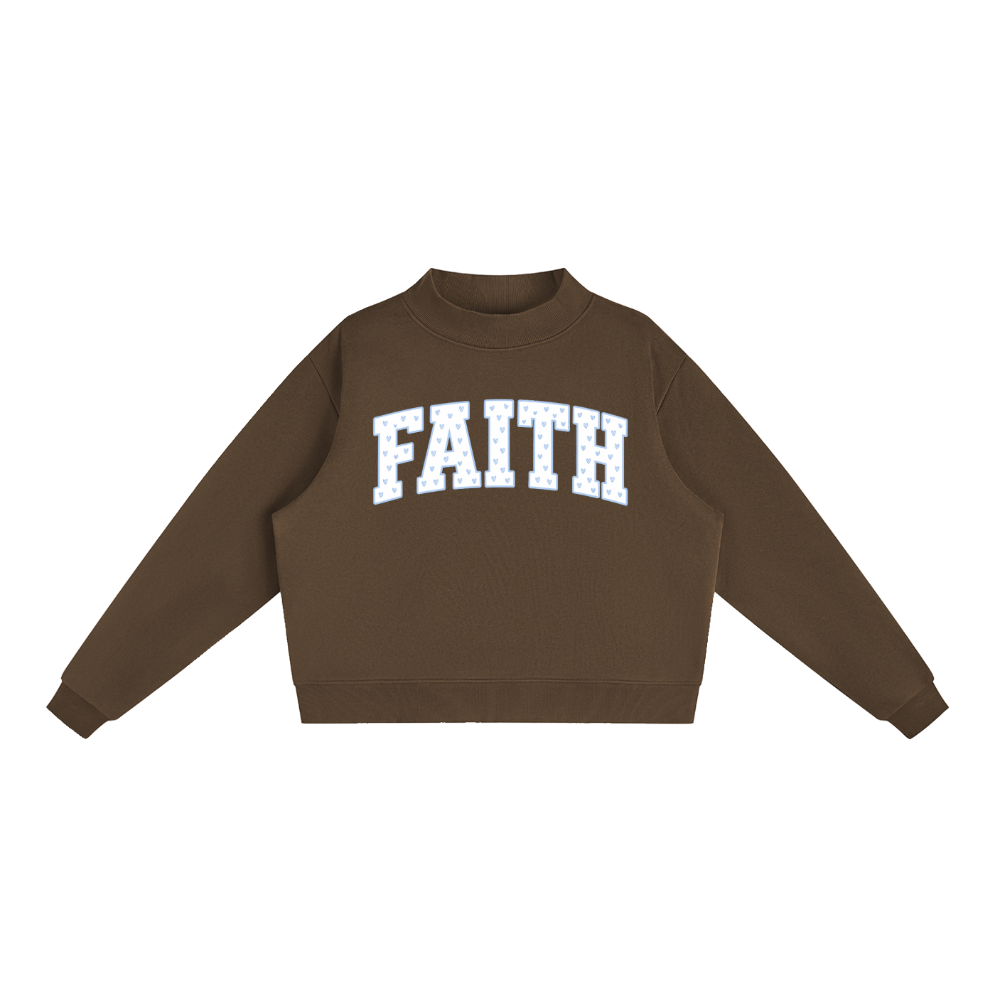 Nettys Faith Fleece Mock-Neck