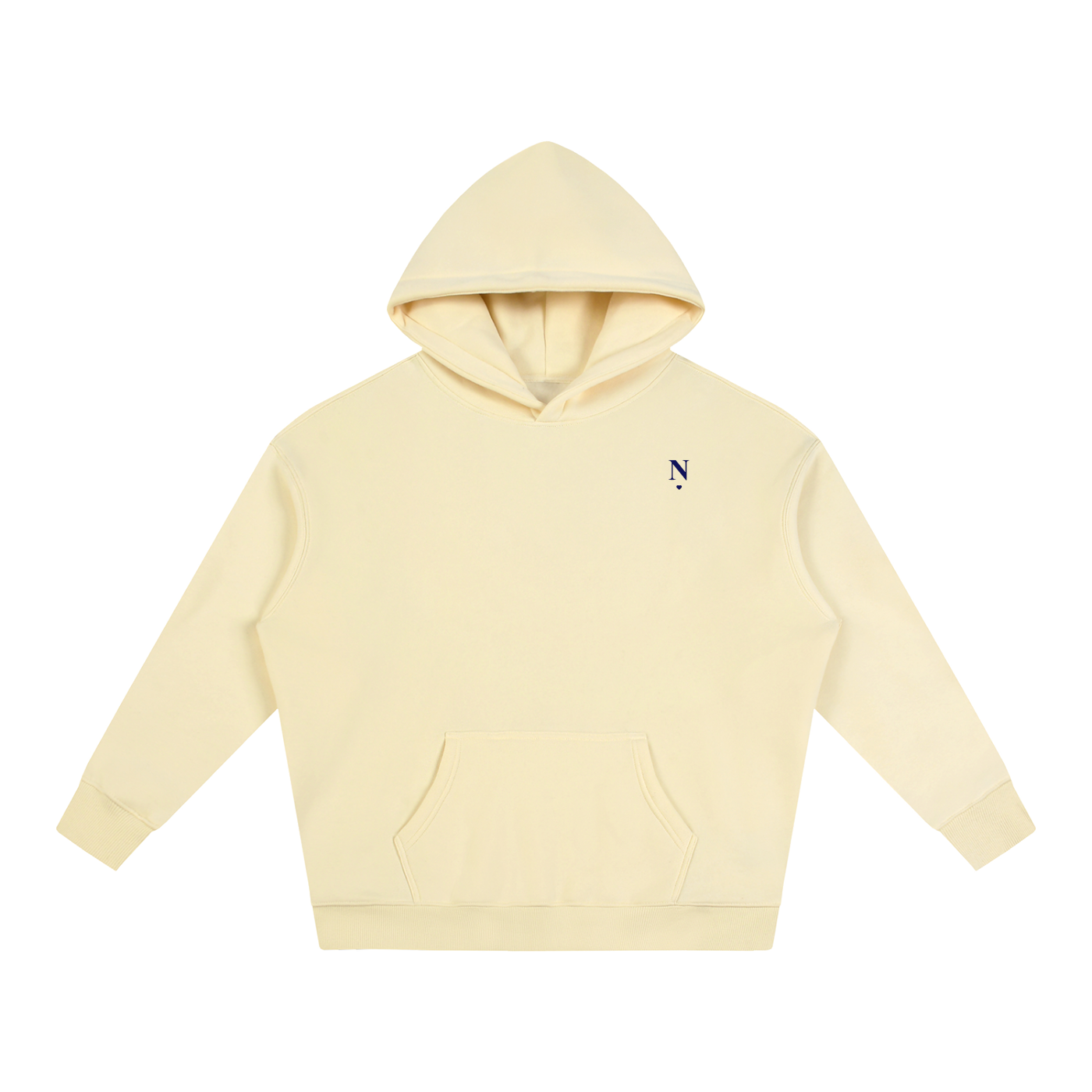 NETTYS Drive Safe ILY Oversize Fleeced Hoodie