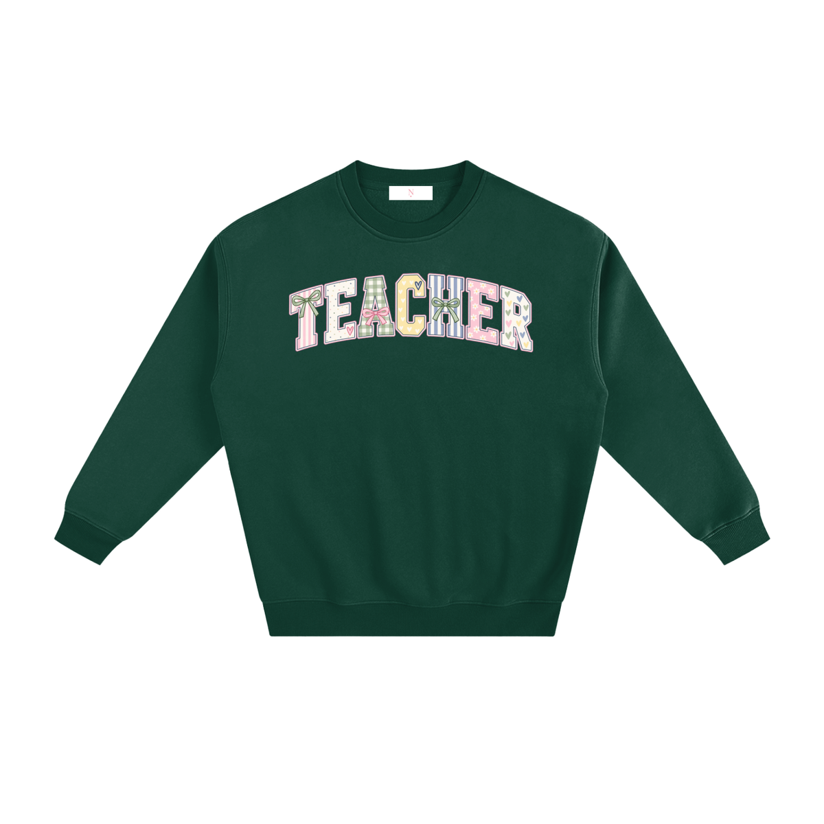 Nettys Teacher Fleeced Sweatshirt