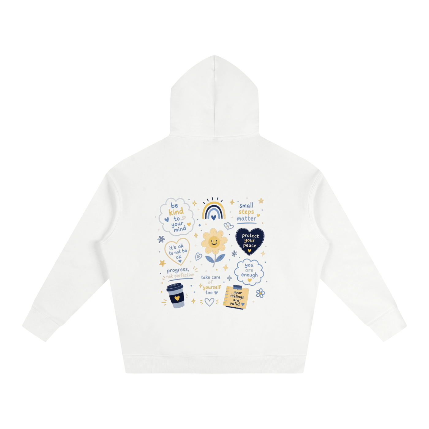 Nettys Mental Health Oversize Fleeced Hoodie