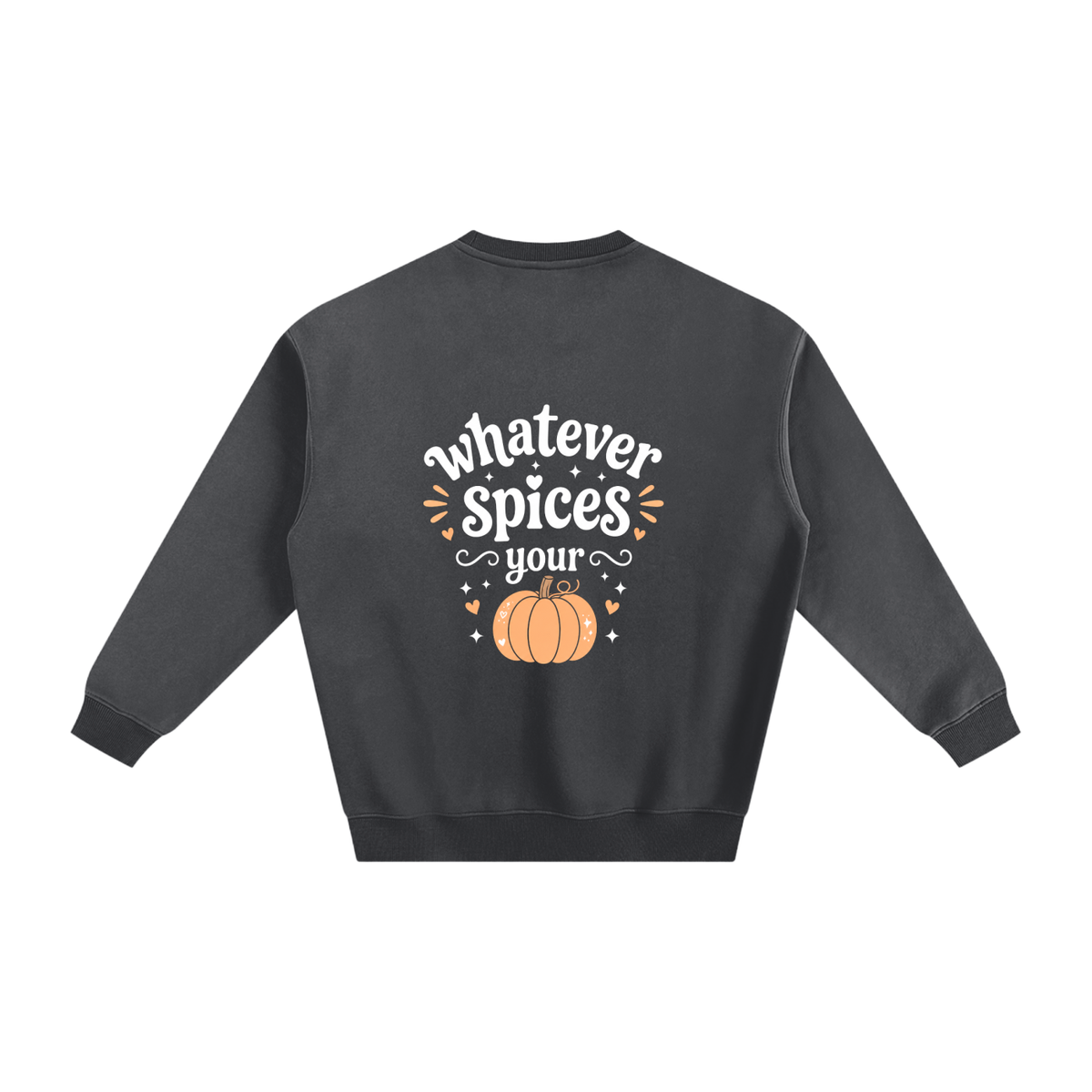 Nettys Pumpkin Fleeced Sweatshirt