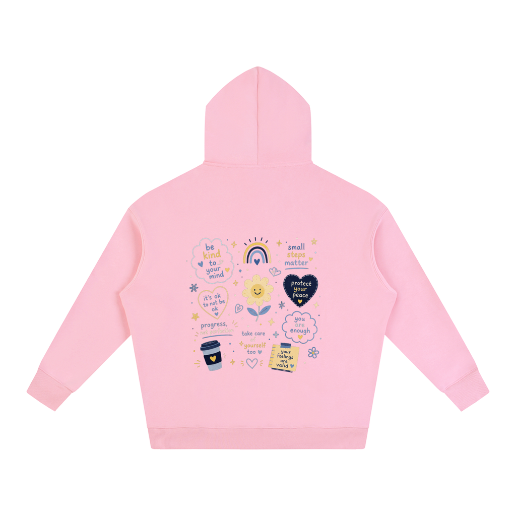Nettys Mental Health Oversize Fleeced Hoodie