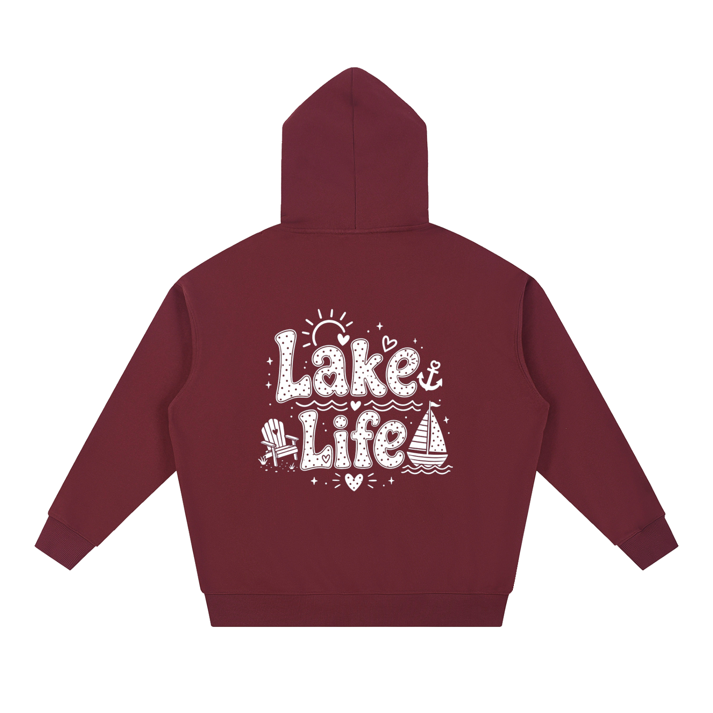 Nettys Lake Life Heavyweight Hoodie