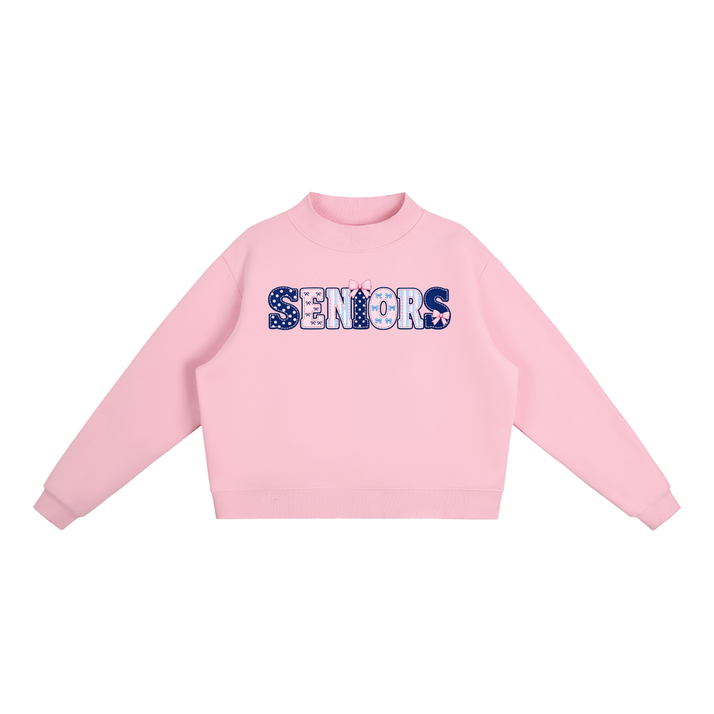 NETTYS seniors fleece Mock-Neck