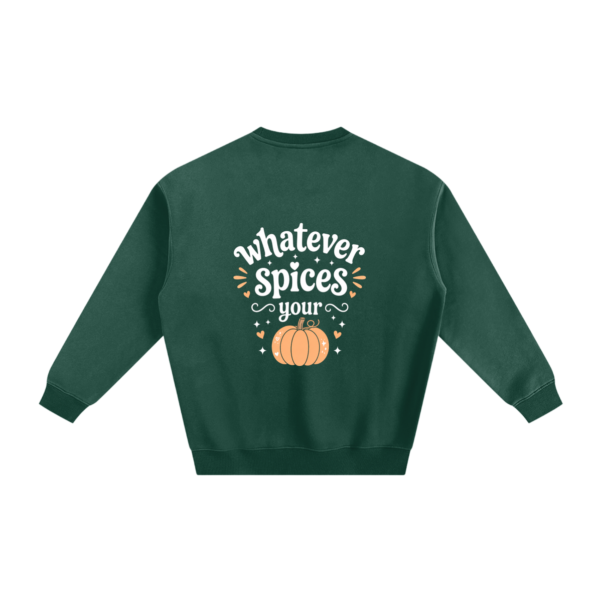 Nettys Pumpkin Fleeced Sweatshirt