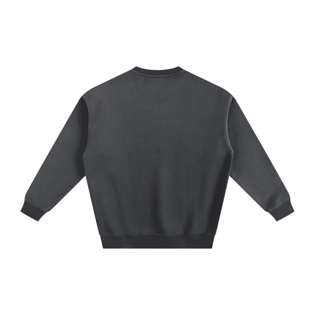 Nettys MI Black & White Fleeced Sweatshirt