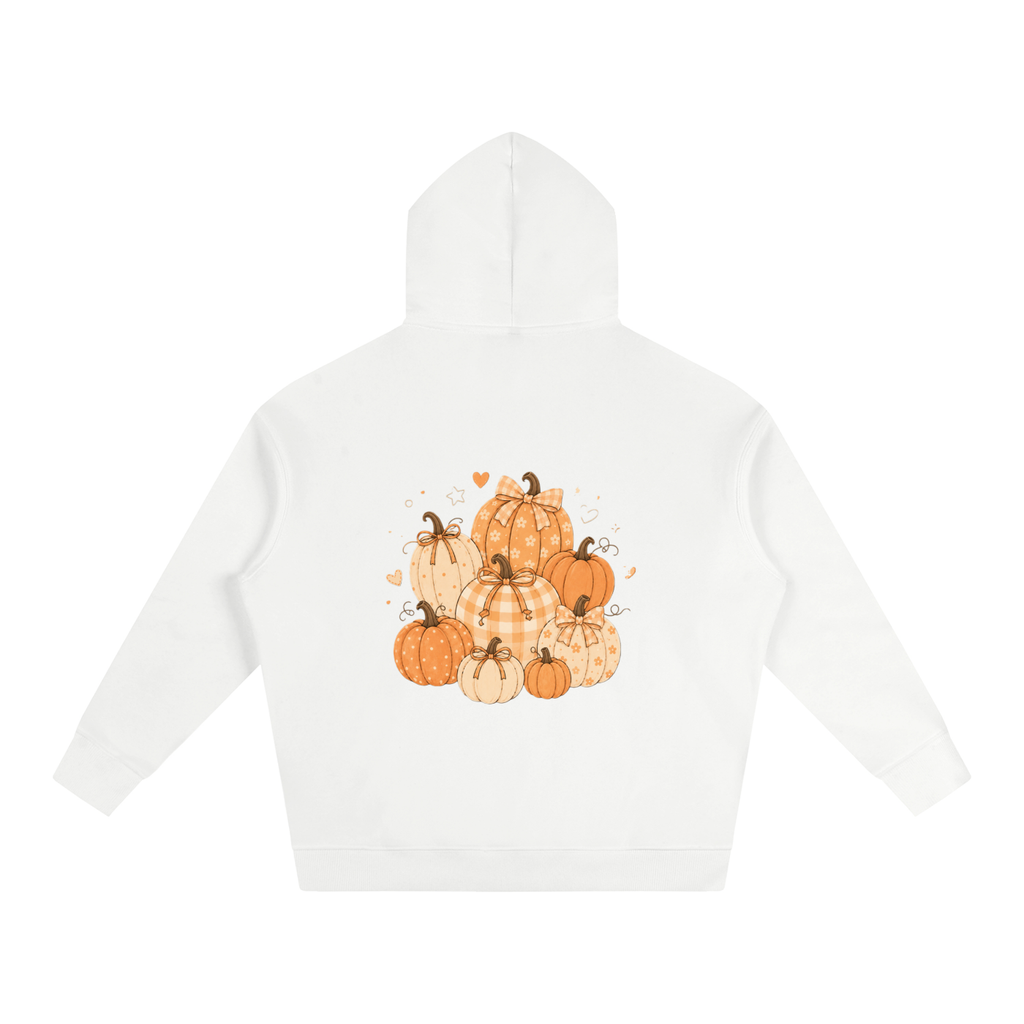 NETTYS Pumpkin Oversize Fleeced Hoodie
