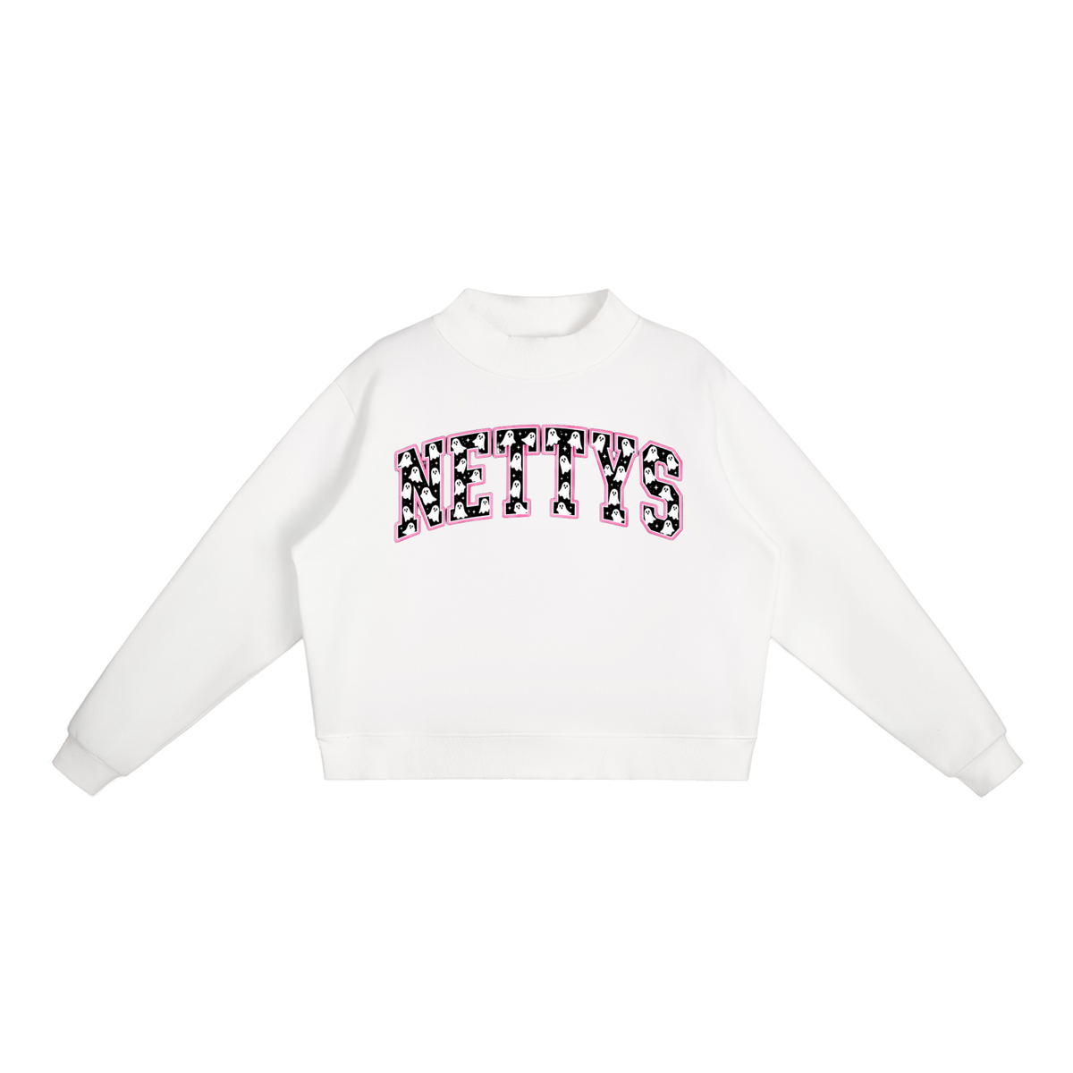 Nettys Ghost Fleece Mock-Neck