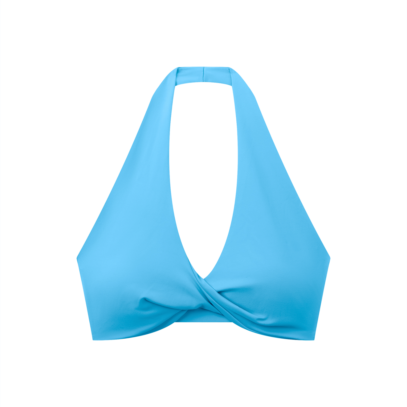 NETTYS Pleated Halter Sports Bra