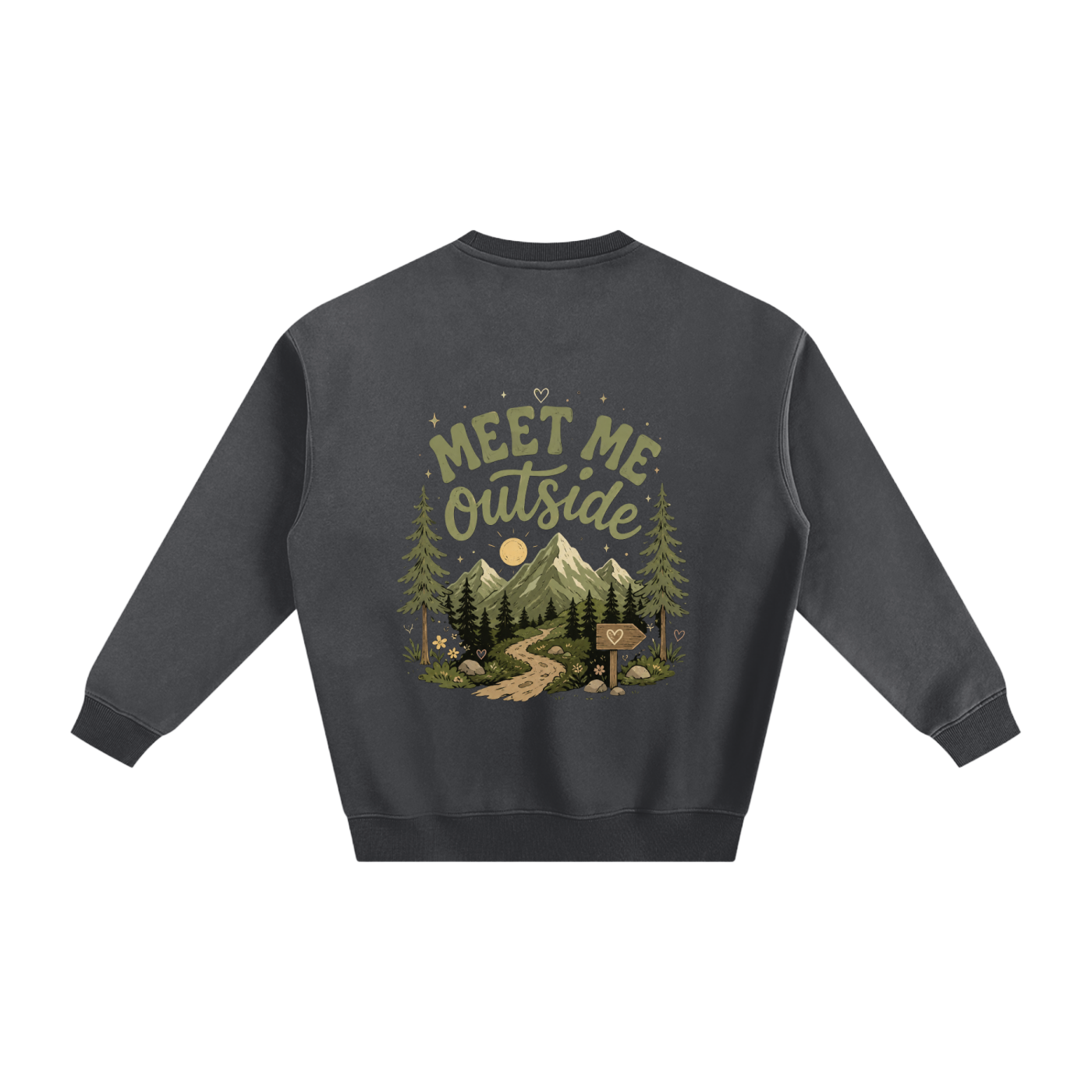 Nettys OutDoors Fleeced Crewneck