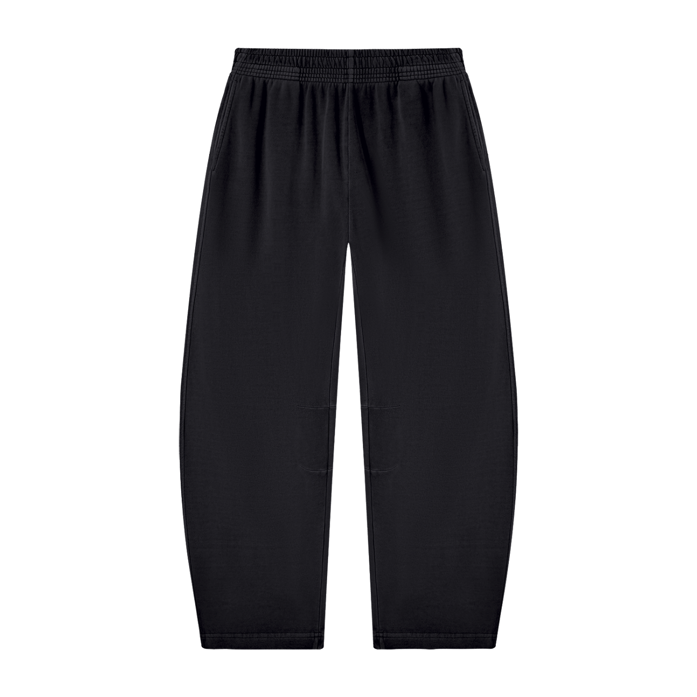 NETTYS Vintage Washed Barrel Leg Sweatpants