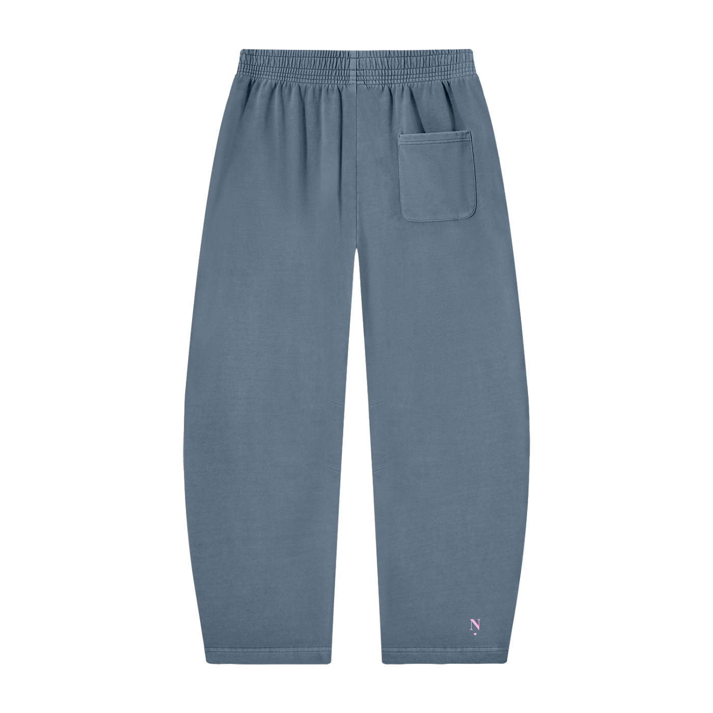 NETTYS Vintage Washed Barrel Leg Sweatpants