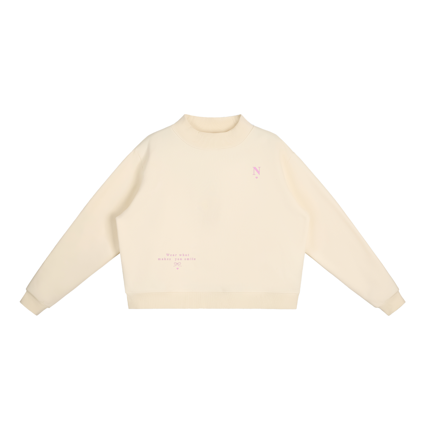 NETTYS Fleece Mock-Neck