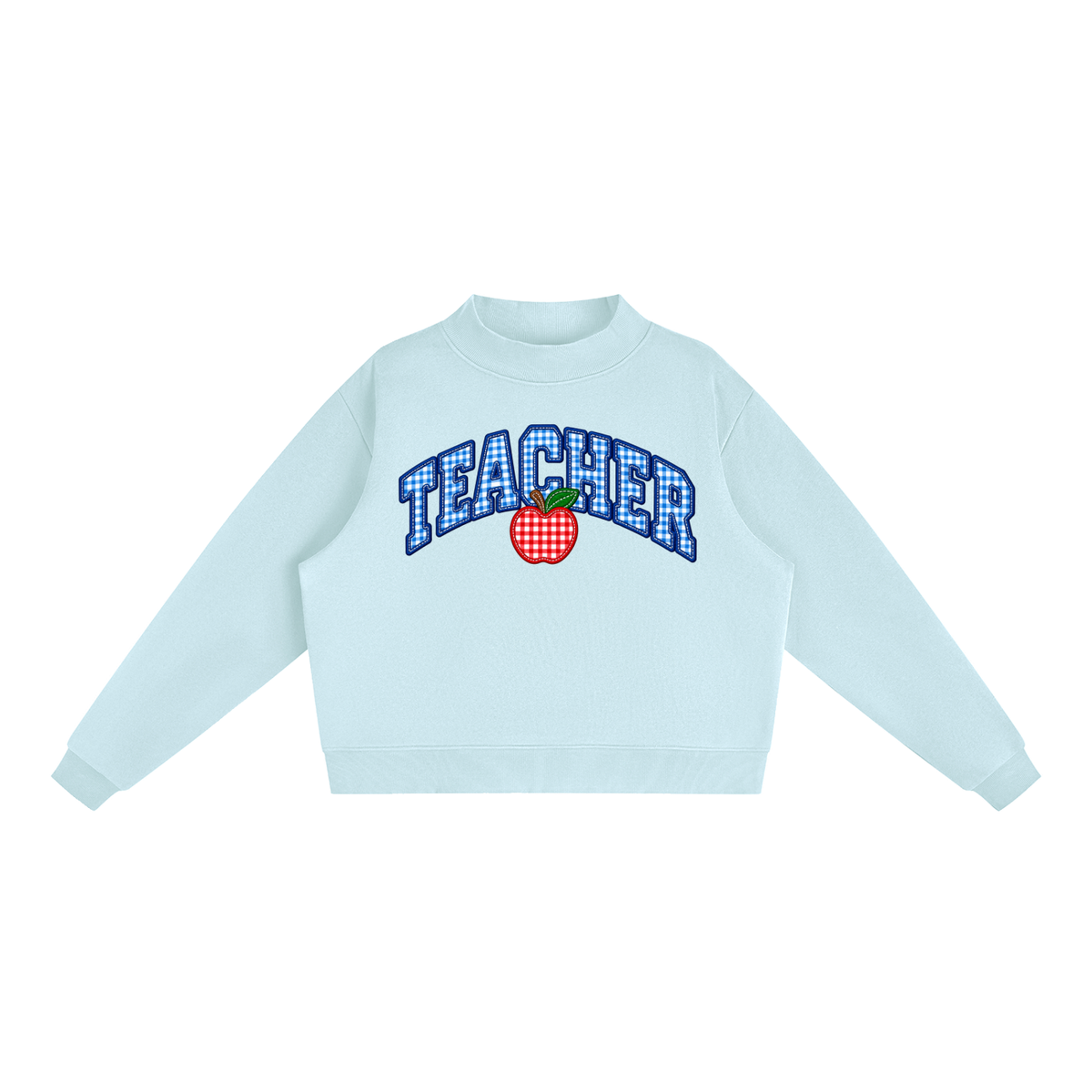 Nettys Teacher Fleece Mock-Neck