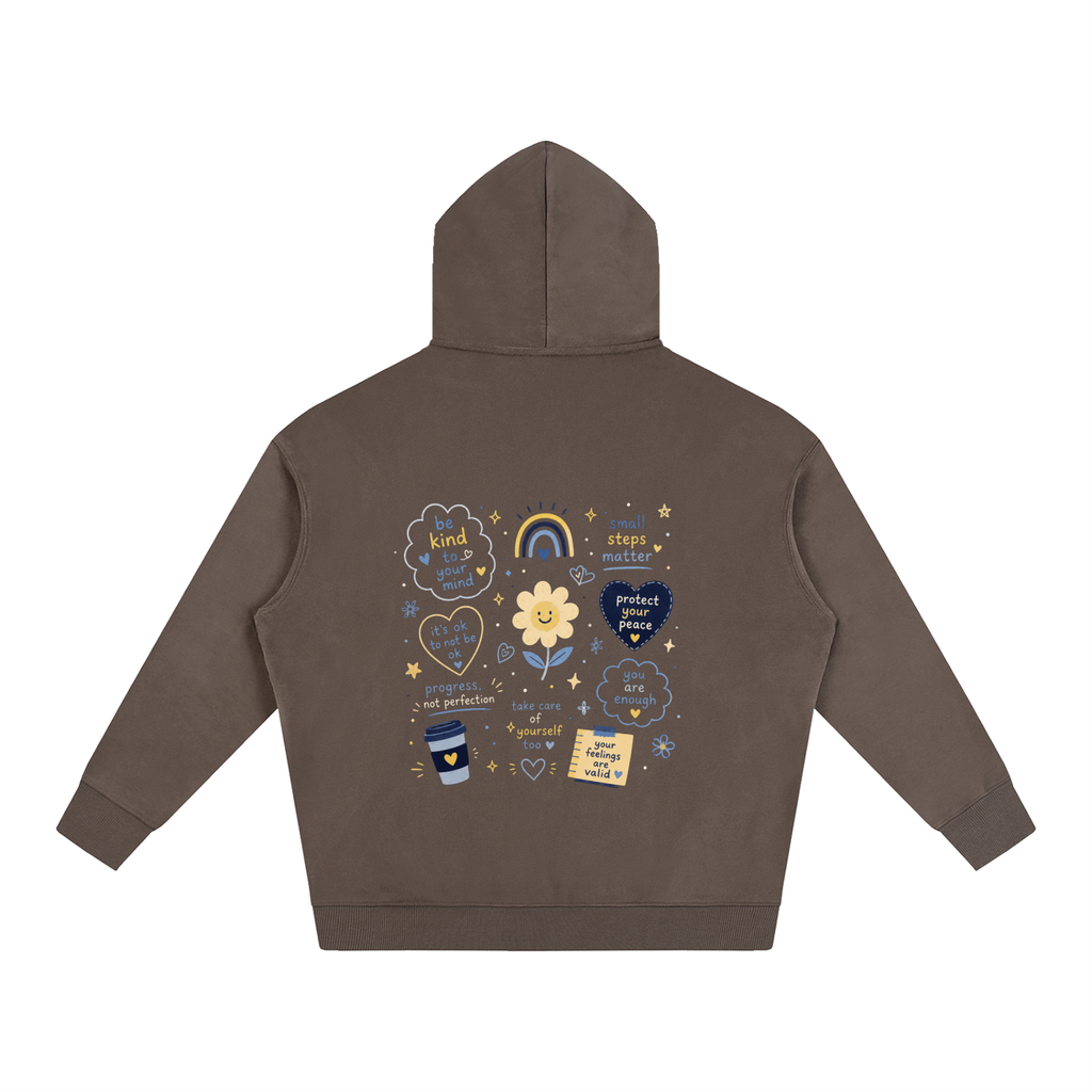 Nettys Mental Health Oversize Fleeced Hoodie