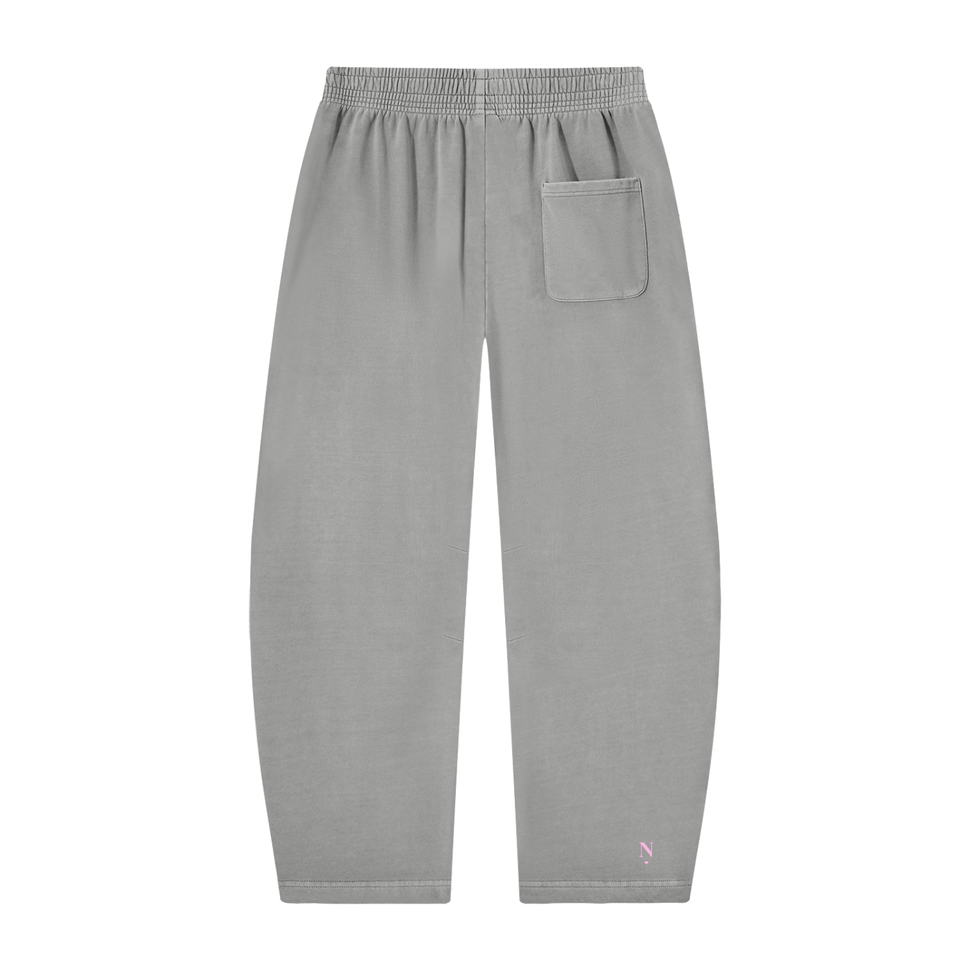 NETTYS Vintage Washed Barrel Leg Sweatpants