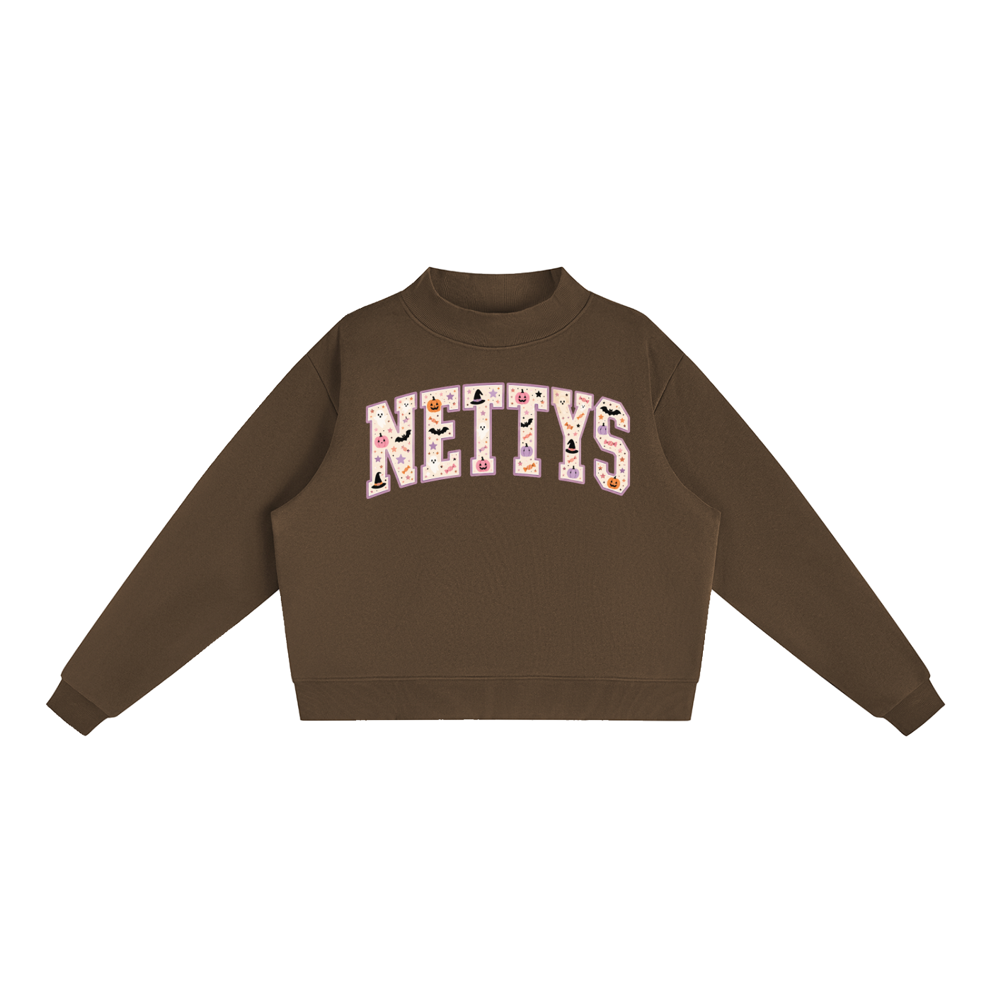 NETTYS Halloween Mock-Neck