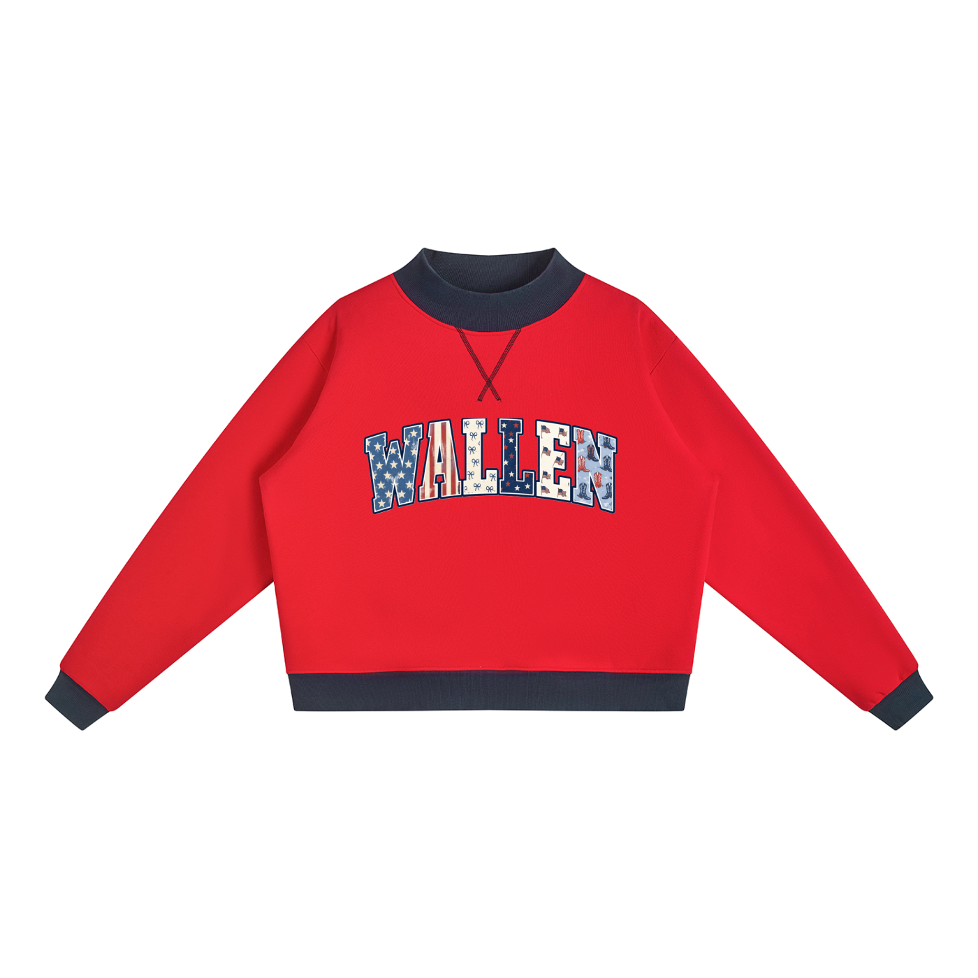 NETTYS WALLEN Mock-Neck