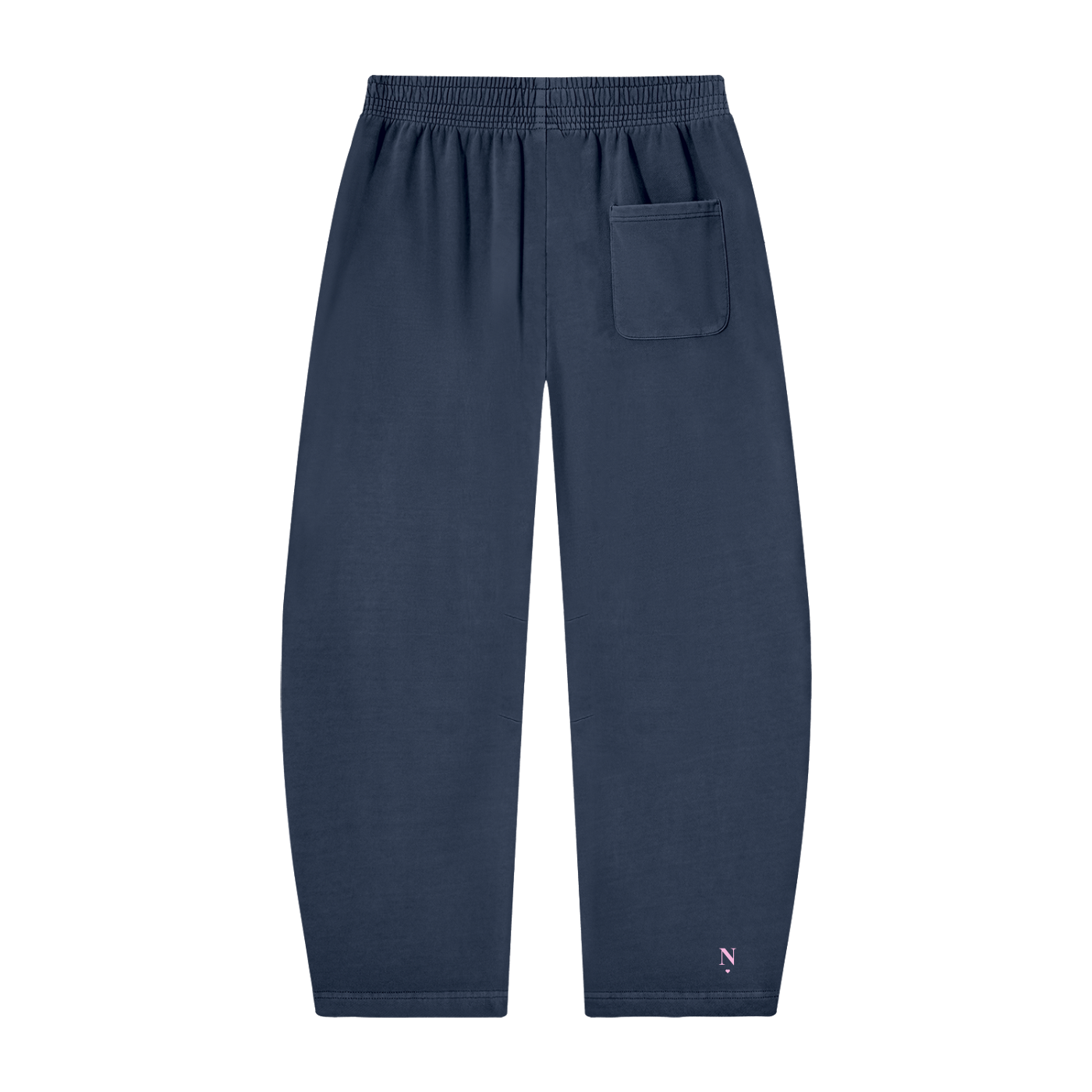 NETTYS Vintage Washed Barrel Leg Sweatpants
