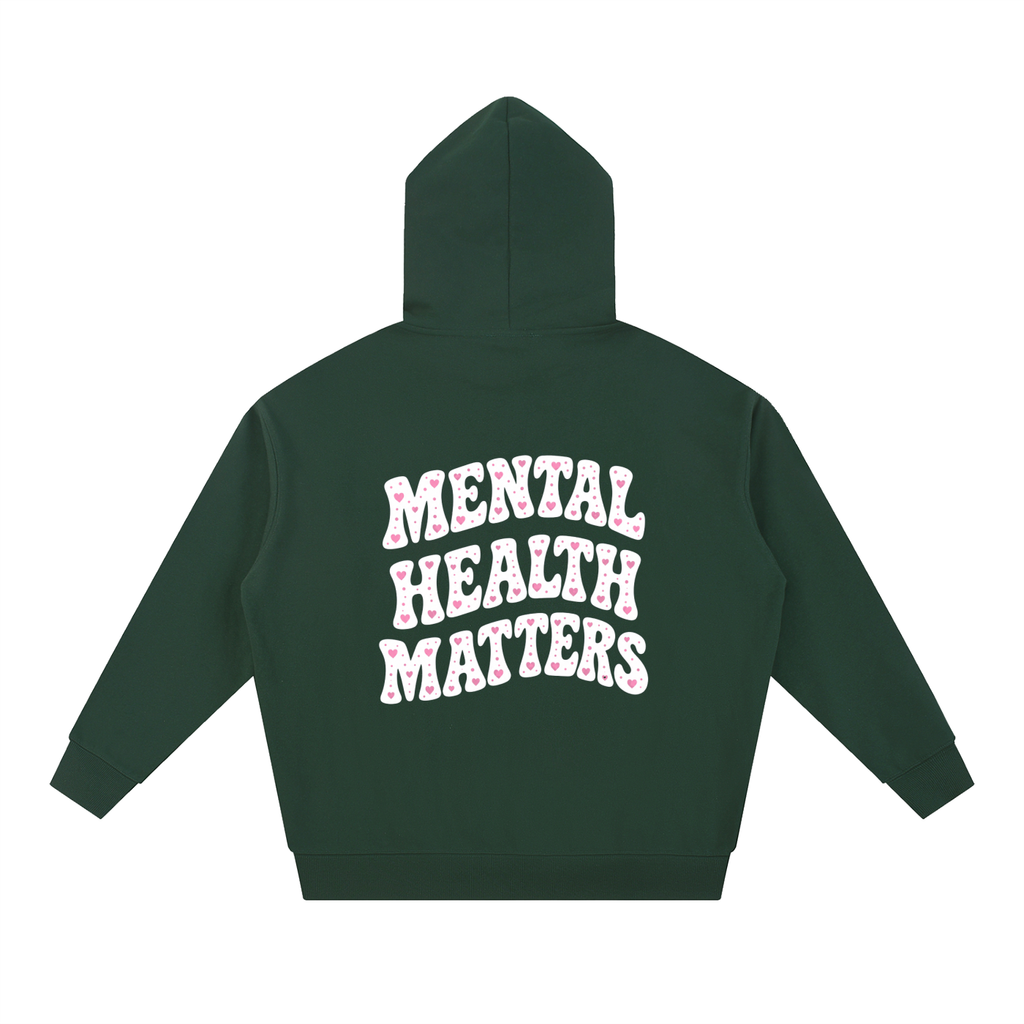 Nettys Mental Health Matters Heavyweight Hoodie