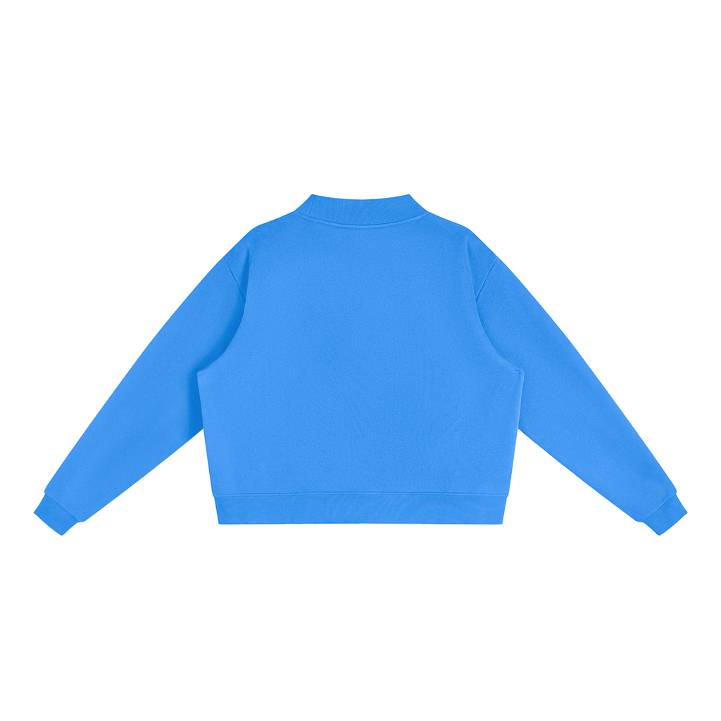Nettys Cross Fleece Mock-Neck