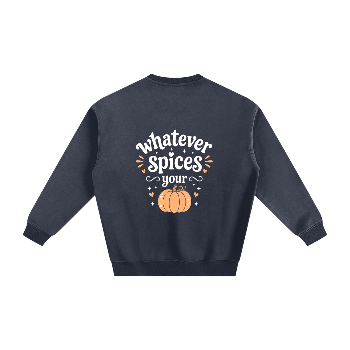Nettys Pumpkin Fleeced Sweatshirt