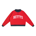 NETTYS Cherry Mock-Neck