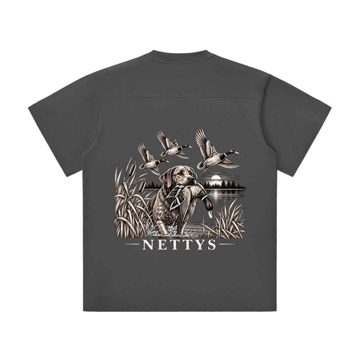 Mens Duck Lightweight Oversized T-Shirt