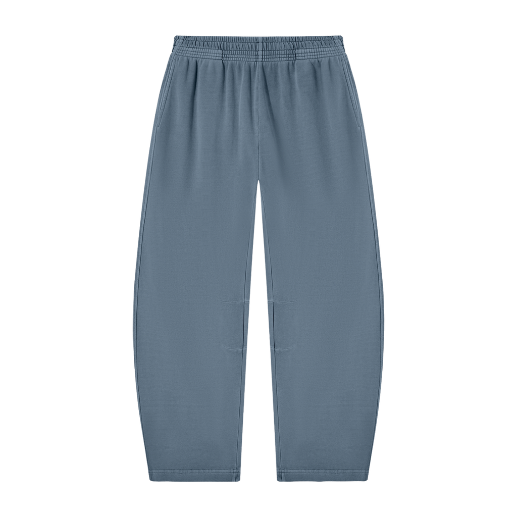 NETTYS Vintage Washed Barrel Leg Sweatpants