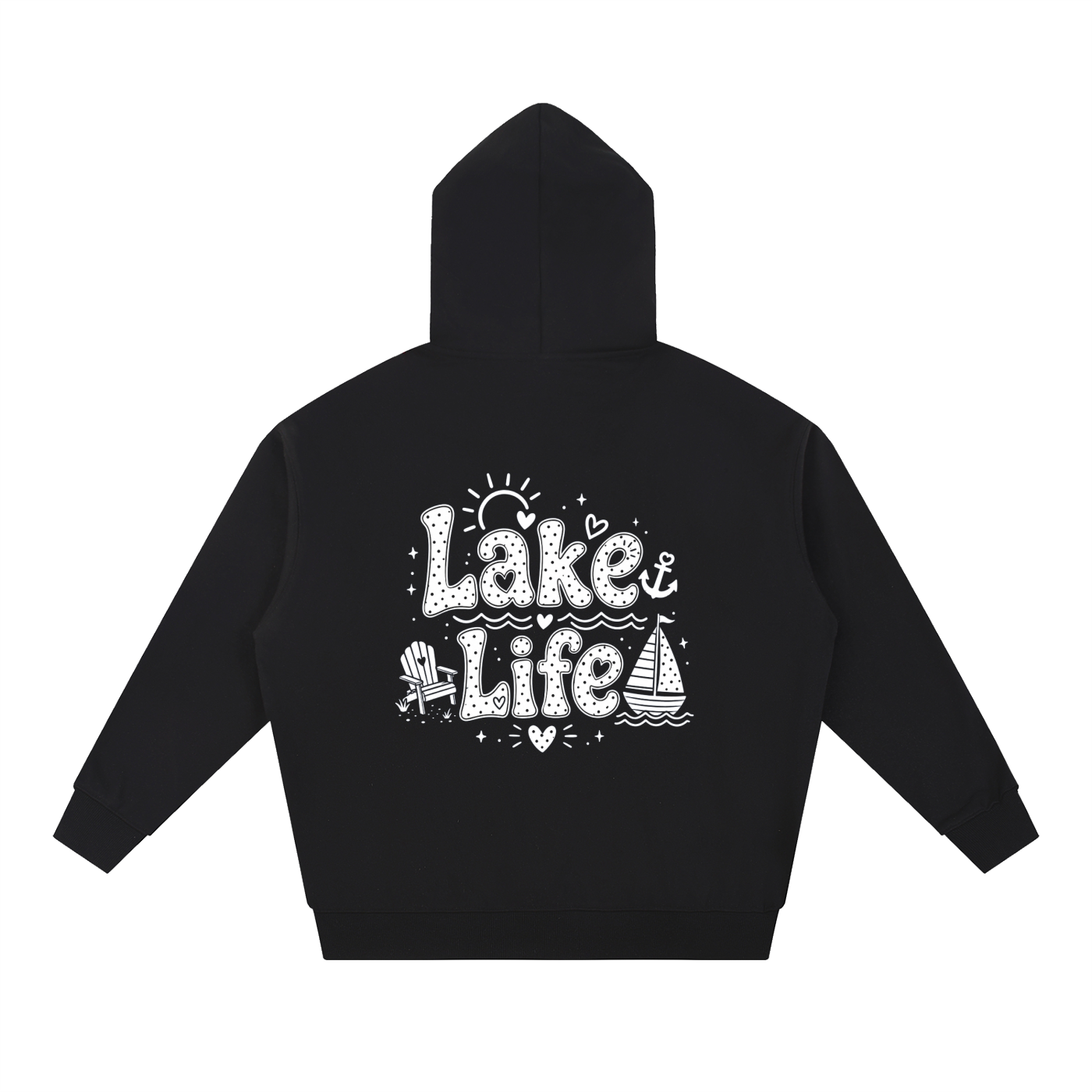 Nettys Lake Life Heavyweight Hoodie