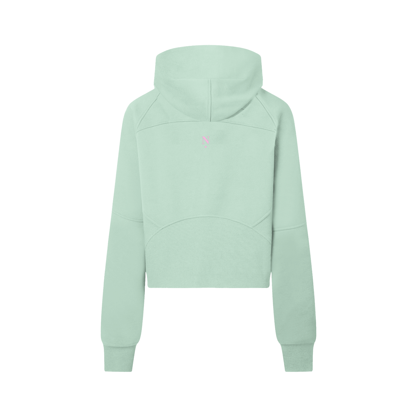 NETTYS Cropped Half-Zip Hoodie