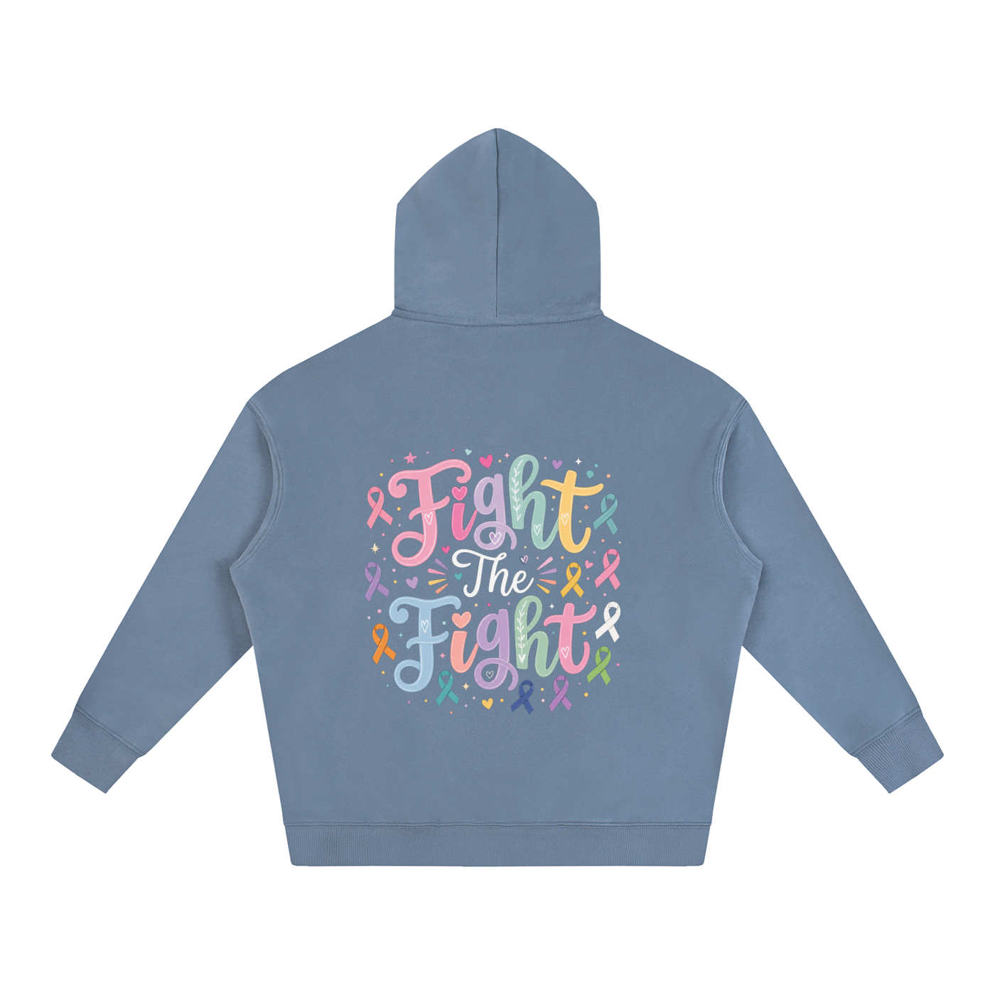 Nettys Fight The Fight Oversize Fleeced Hoodie