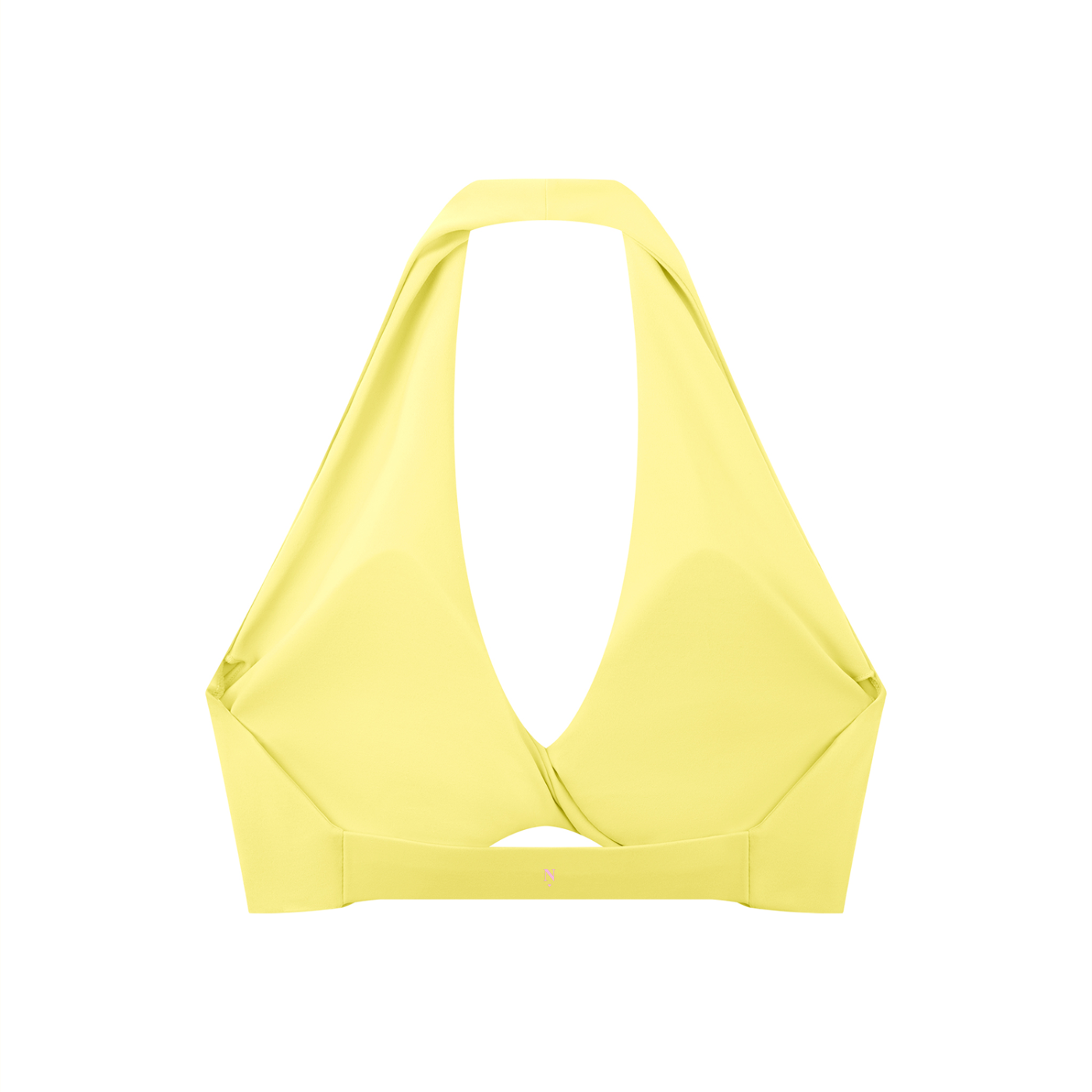 NETTYS Pleated Halter Sports Bra