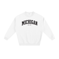 Nettys MI Black & White Fleeced Sweatshirt