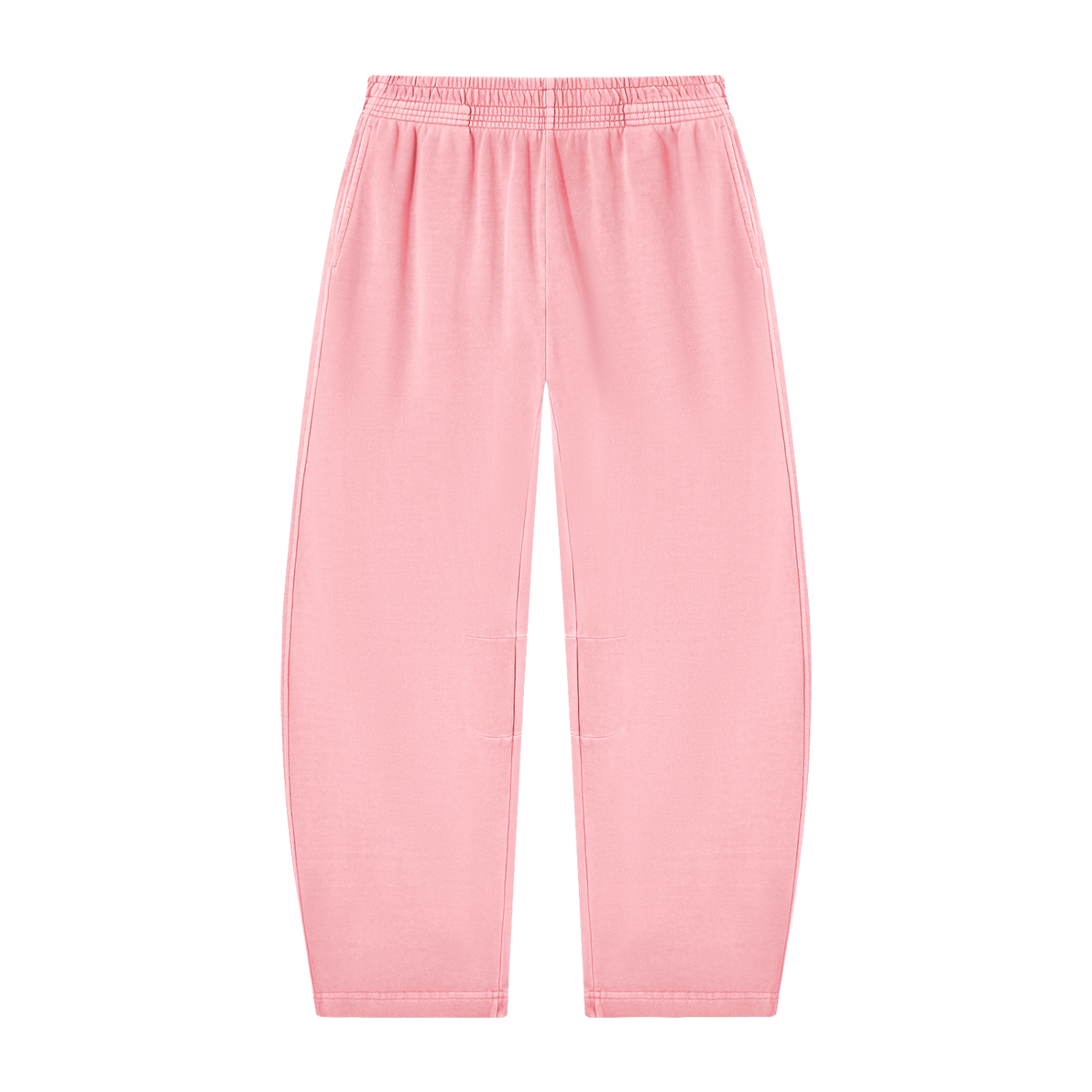 NETTYS Vintage Washed Barrel Leg Sweatpants