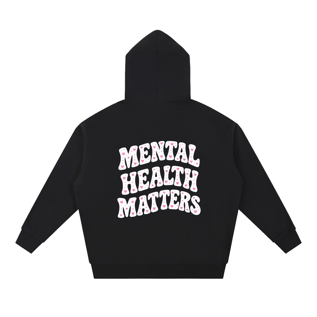 Nettys Mental Health Matters Heavyweight Hoodie