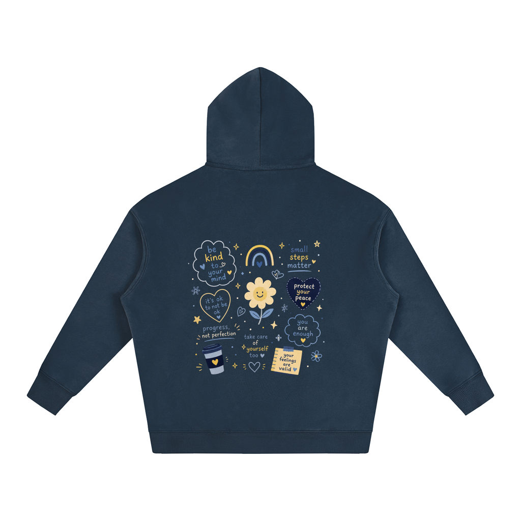 Nettys Mental Health Oversize Fleeced Hoodie