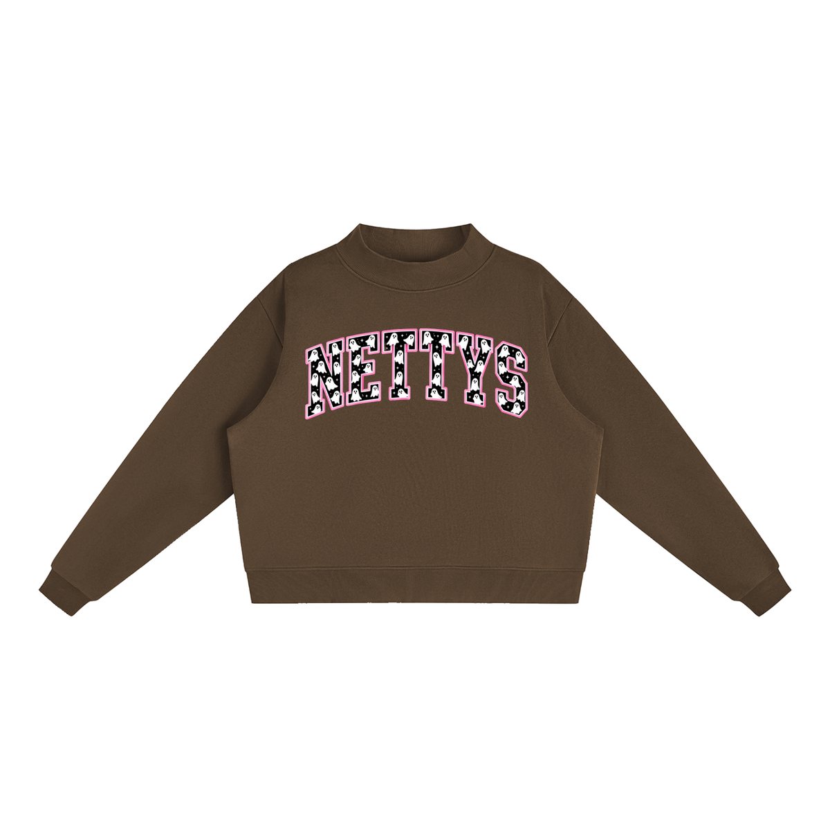 Nettys Ghost Fleece Mock-Neck