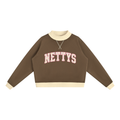 NETTYS Floral Mock-Neck