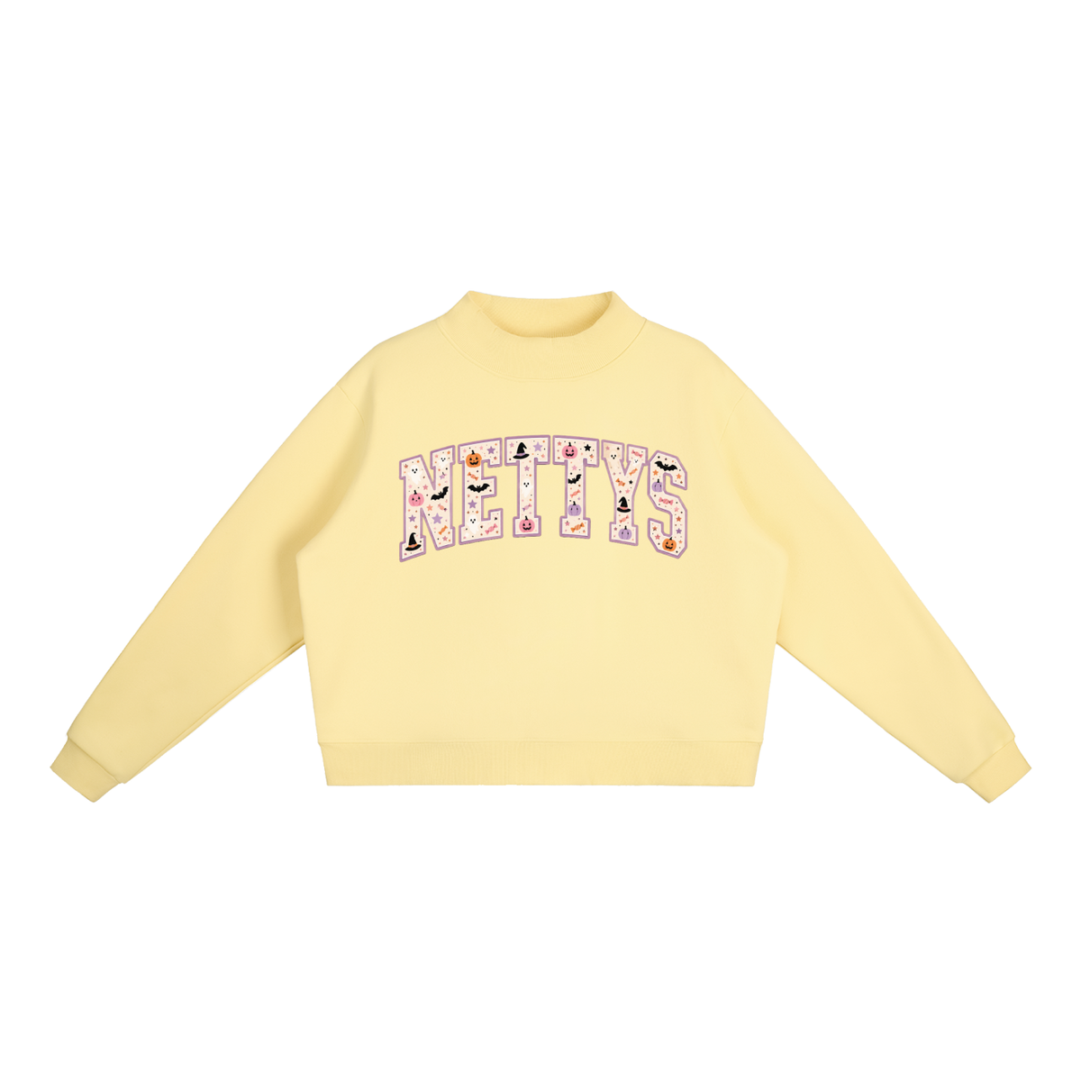 Nettys Halloween Mock-Neck
