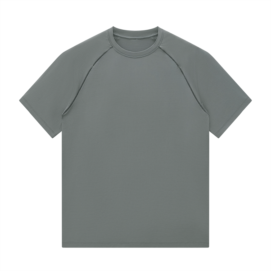 Nettys Men’s Raglan Crewneck Coolmax T-Shirt