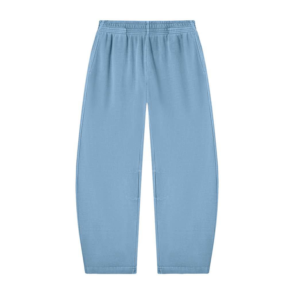 NETTYS Vintage Washed Barrel Leg Sweatpants