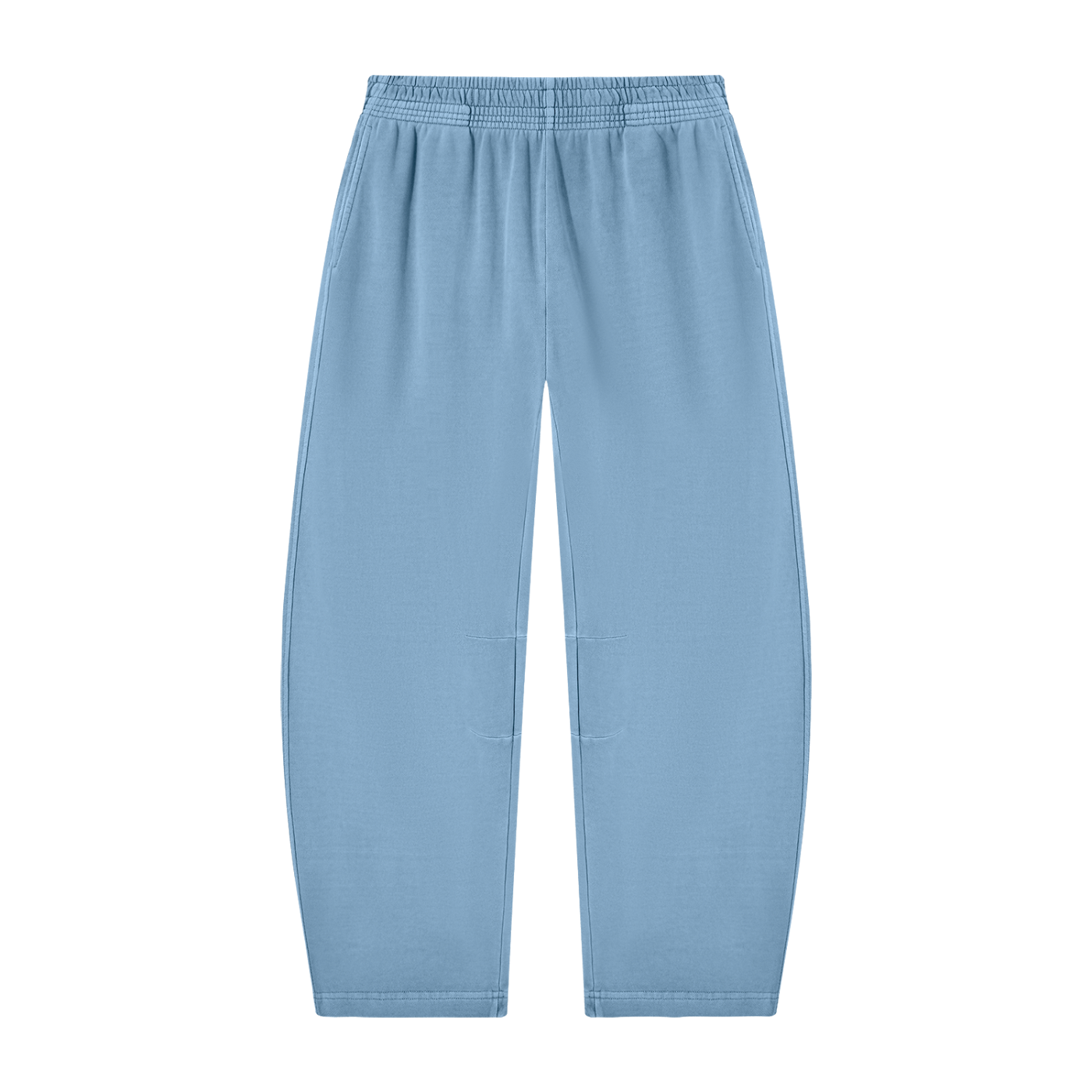 NETTYS Vintage Washed Barrel Leg Sweatpants