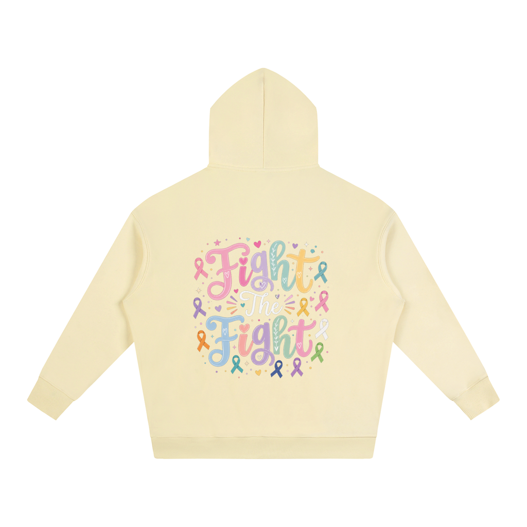 Nettys Fight The Fight Oversize Fleeced Hoodie